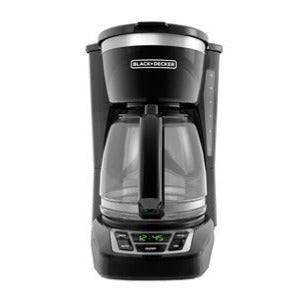 12-Cup QuickTouch™ Programmable Coffee Maker, Black | Stainless Steel - Image 2