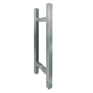 H Square Couple Glass Door Pull Handle