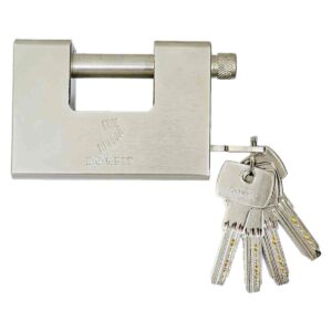 Armoured Padlock with Dimple Key