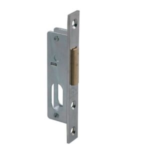 Deadbolt Lock For Metal Frames With Oval Cylinder