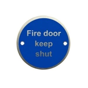 Signage-Fire Door Keep Shut