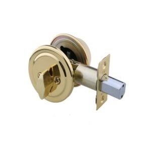 Security Deadbolt - Key and Turn