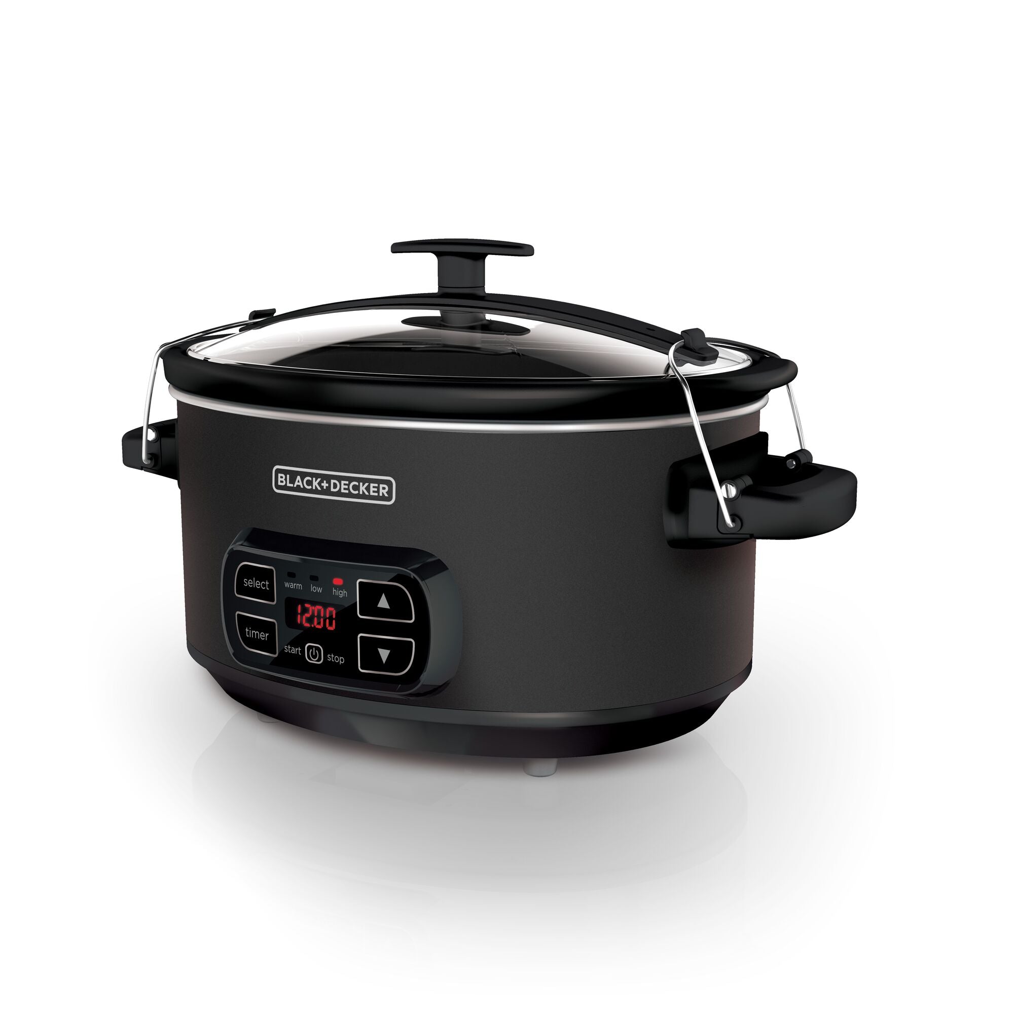 7-Quart Digital Slow Cooker with Chalkboard Surface, Slate - Image 2
