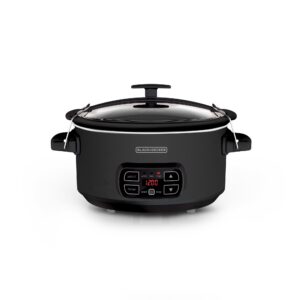 7-Quart Digital Slow Cooker with Chalkboard Surface, Slate
