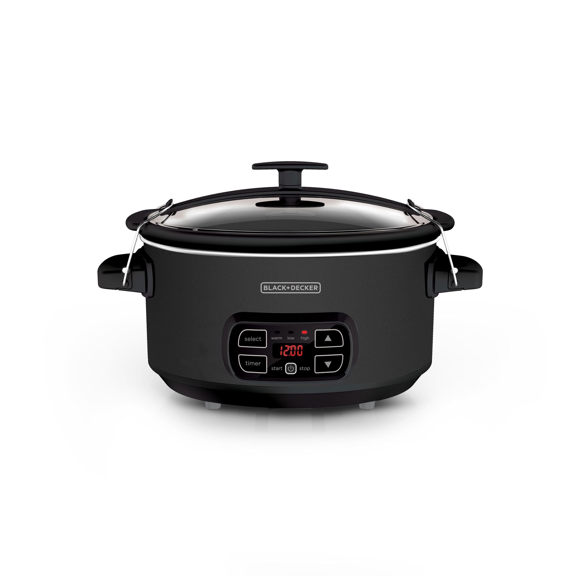 7-Quart Digital Slow Cooker with Chalkboard Surface, Slate