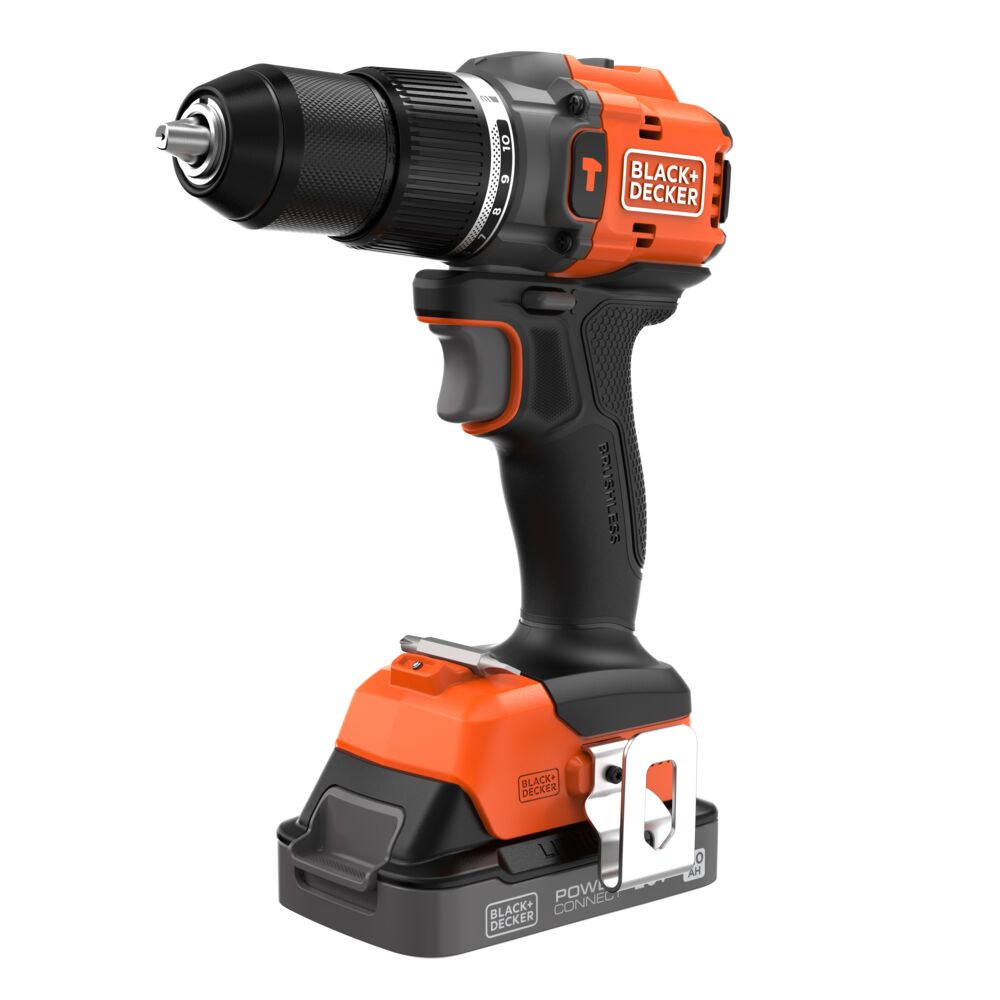 20V MAX* POWERCONNECT™ Cordless Brushless ½-in. Hammer Drill Kit - Image 3
