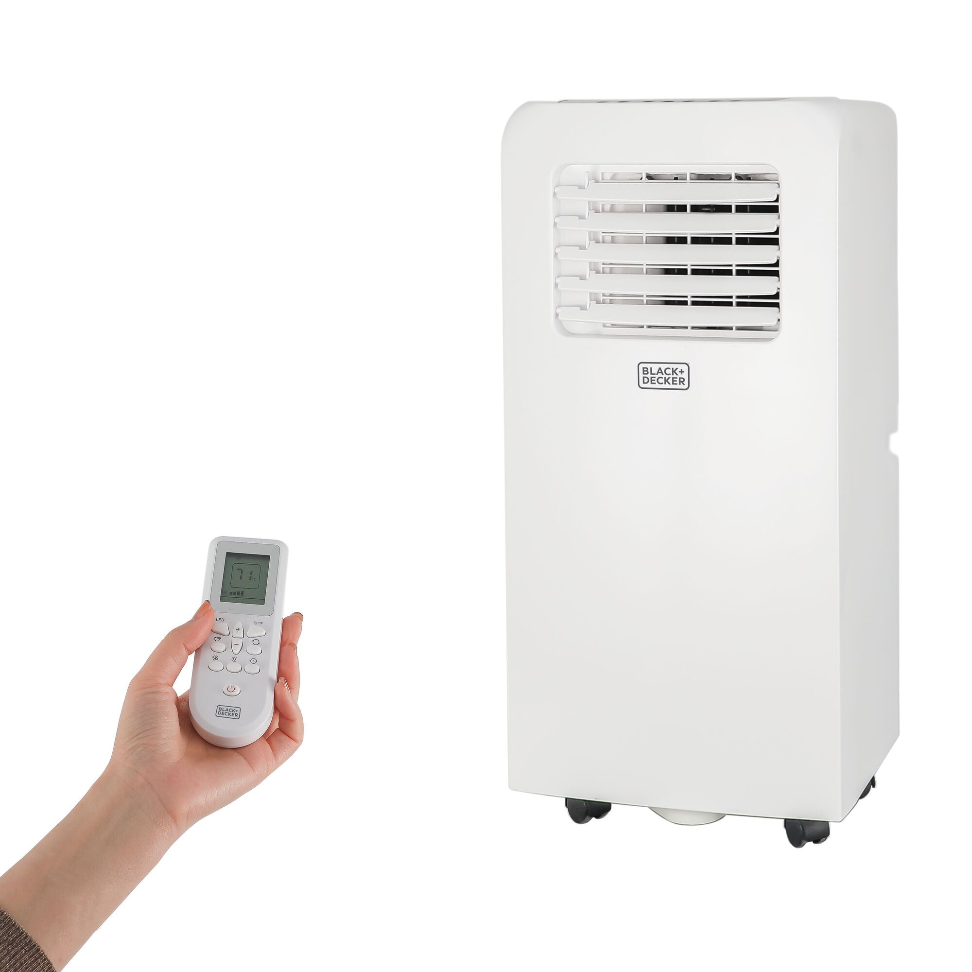 5,000 BTU SACC/CEC (8,000 BTU ASHRAE) Portable Air Conditioner with Remote Control