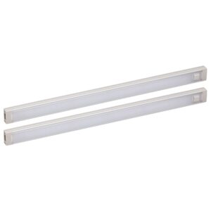 2-Bar LED Under Cabinet Lighting Kit Natural Daylight, 12"
