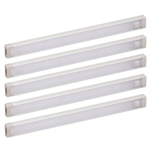 5-Bar LED Under Cabinet Lighting KIT, Cool White, 9"