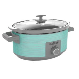 7-Quart Slow Cooker-Teal