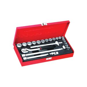 Socket Set 1/2'' DR - 24 Pcs
