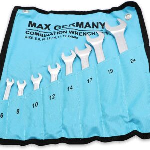 Combination Wrench Set 8pcs 6-24mm