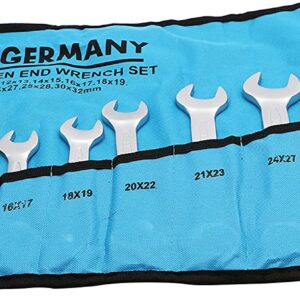 Double Open Wrench Set MM 12pcs